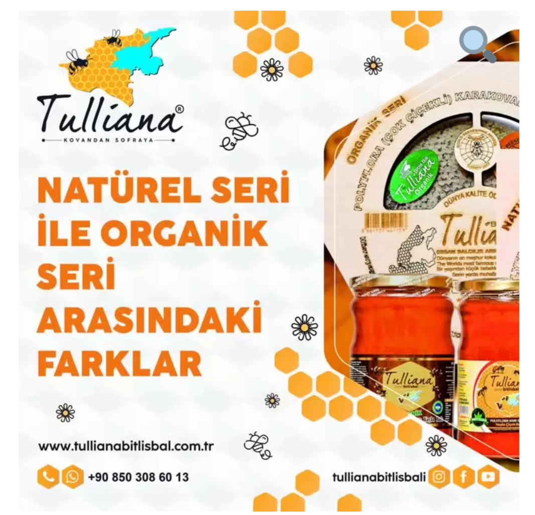Tulliana Bio Polyflora Bloemhoning 850G