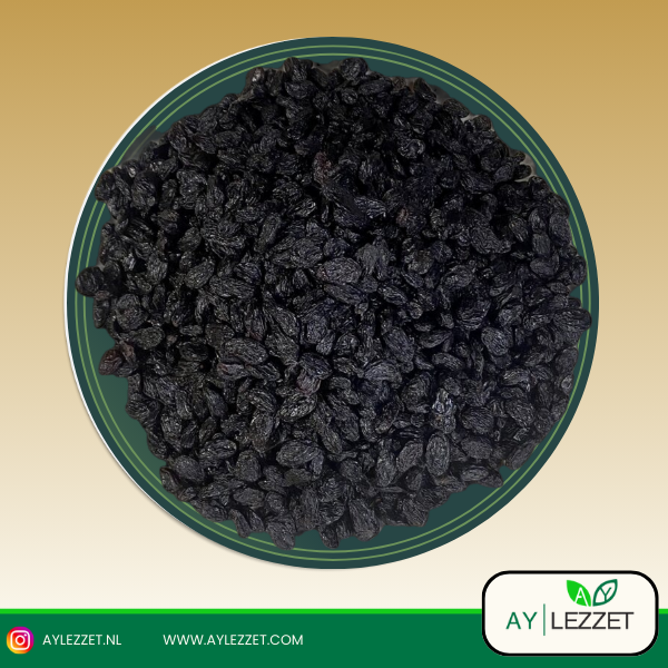 Natuurlijke Zwarte Druiven zonder Pitten (Bloedvormende Druiven) 400g