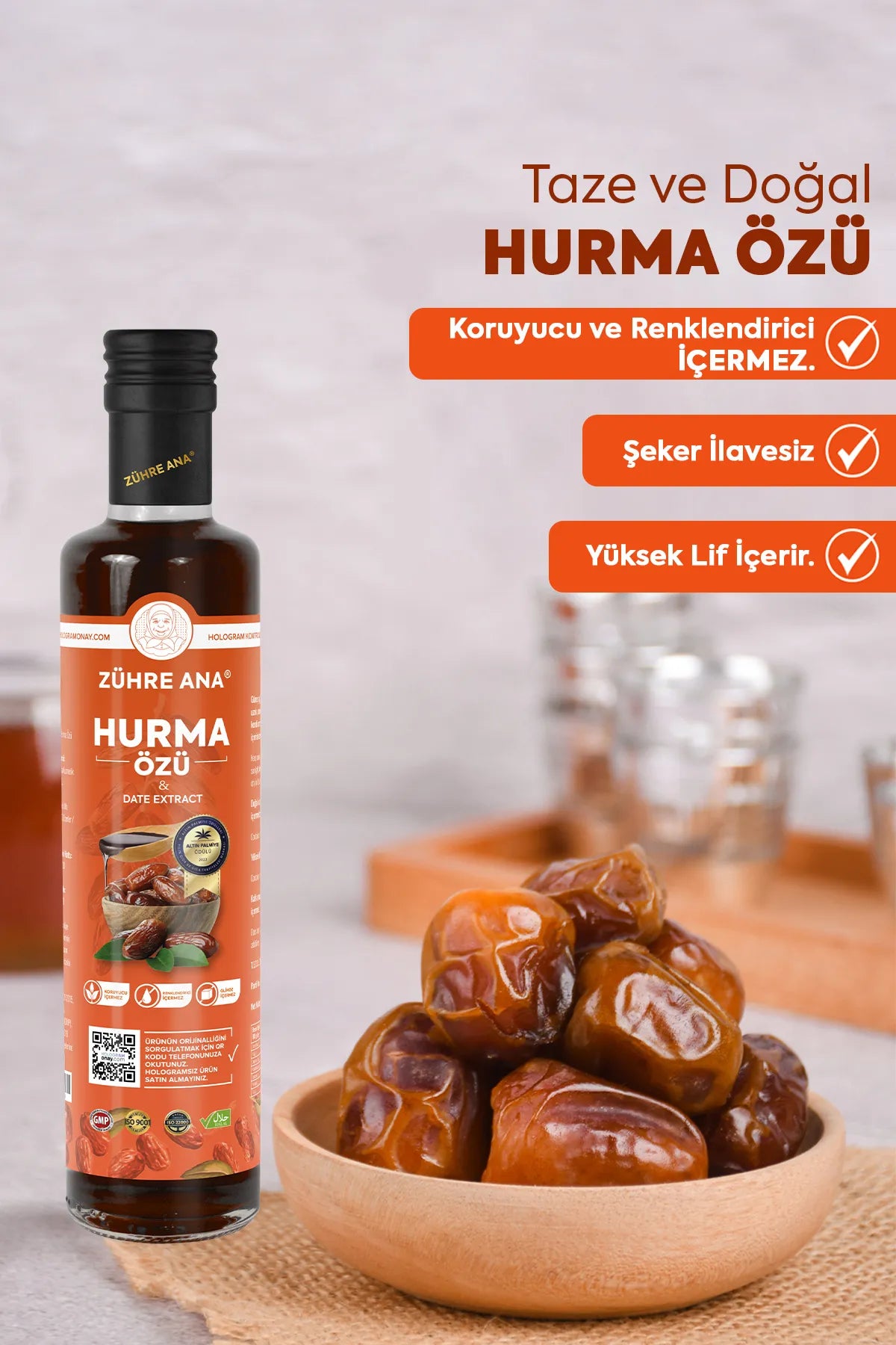 Zühre Ana Premium Dattelsirup 350 gr