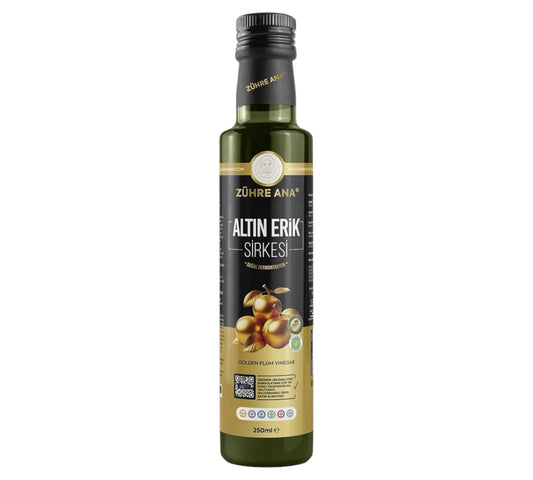 Zühre Ana – Goldener Pflaumenessig – Natürliche Fermentation – 250 ml