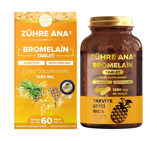ZÜHRE ANA® Bromelain Tabletten – 1250 mg