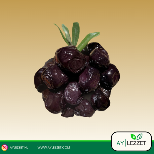 Natuurlijke Gefermenteerde Zwarte Olijven – Sele Olijven (1 kg)